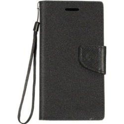Insten Denim Fabric Case Lanyard w/stand For ZTE Blade Force/Blade X