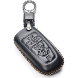 Leather Keyless Smart Key Case for Ford Fusion, F-150 by VITODECO
