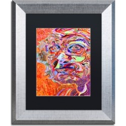 Josh Byer 'Chairman Of A 1966 Draft Board' Matted Silver Framed Art