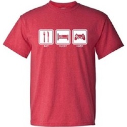 Eat Sleep Game Video Games Controller Gamer T-Shirt