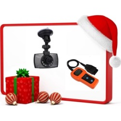 2.7 LCD Car DVR Dash Camera & Car Diagnostic Scanner Tool Free