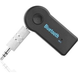 Bluetooth Car Kit Handsfree AUX Music Audio Adapter 3.5mm Receiver