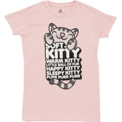CBig Bang Theory Soft Kitty Tv Show Ripple Junction Juniors Babydoll T