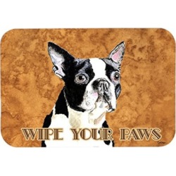 Carolines Treasures Boston Terrier Kitchen Or Bath Mat