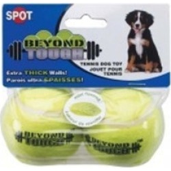 Ethical Dog 5624 Yellow Beyond Tough Tennis Ball 2Pk
