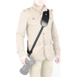 Movo Padded Neoprene Shoulder Sling Camera Strap w/ Quick Release Clip