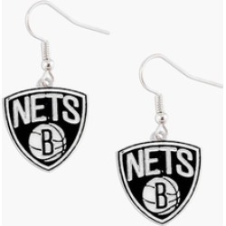 Sports Team Logo NBA Dangle Logo Charm Earring Set