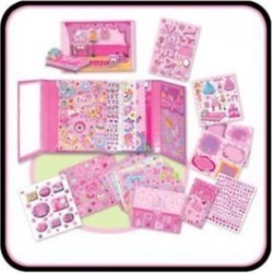 HOT FOCUS Princess Sticker Time Book