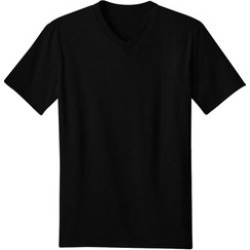 Black Tanu Harlem V Neck 100% Cotton T-Shirt S M L XL 2XL 3XL 4XL 5XL