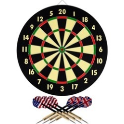 Dart Game Set with 6 Darts & Board