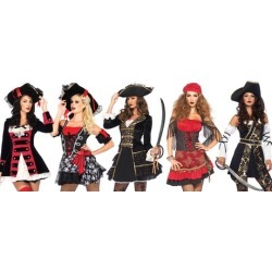 Leg Avenue Assorted Short Pirate Costumes