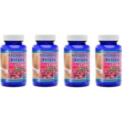 Raspberry Ketone Lean Advanced Weight Loss Supplement 60 Cap 4 Bottles