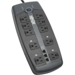 Tripp Lite 10 Outlet Surge Protector Power Strip, 8ft Cord Tripp Lite 10 Outlet Surge Protector Power Strip, 8ft Cord