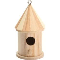 Hanging Bird Nesting Box with Loop For Home Garden Yard Decoration