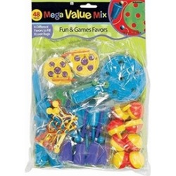 Amscan 397212 Favor Pack Fun & Games - Pack of 288