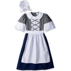 RG Costumes 91230- L Large Child Colonial Peasant Girl Costume