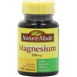 Vitamins Nature Made Magnesium Tablets Minerals Supplements