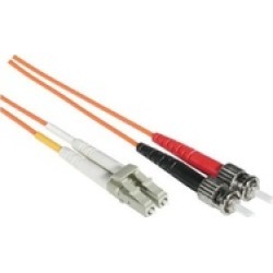 Cables To Go 33167 8M Multimode Lc-St Duplex Patch Cable With Clips