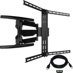 Articulating TV Wall Mount for Curved & Flat TV 600x400 VESA Fits 32-80" TV's