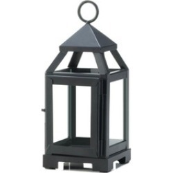 Black Mini Contemporary little Lantern Black Mini Contemporary little Lantern
