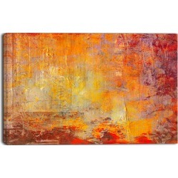 Ambient Canvas Grunge - Abstract Canvas Art Print
