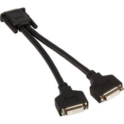 Cables To Go 38064 9in LFH-59 MALE to 2 DVI-I FEMALE CABLE