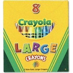 Crayola. 520080 Large Crayons Tuck Box 8