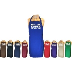 "May The Forks Be With You" Funny Kitchen/Barbecue Apron