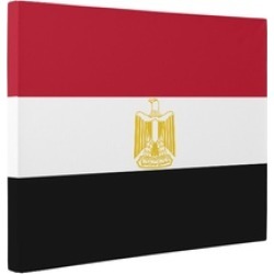 Egypt Flag CANVAS Wall Art Home Décor