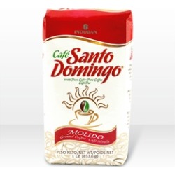 Santo Domingo Ground Dominican Coffee 1 Bag 16oz