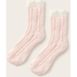 Simple Fluffy Socks 1pair