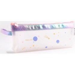 1pc Planet Print Random Pencil Case