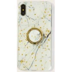 Marble Pattern iPhone Case With Phone Holder 2pcs