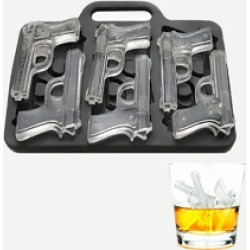 Pistol Shaped Ice Tray