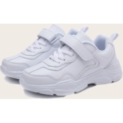 Girls Velcro Strap Chunky Sole Trainers