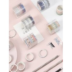 10rolls Simple Slim Masking Tape