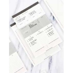 1pack Daily & Weekly Schedule Memo Pad