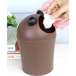 1pc Cartoon Desktop Trash Can