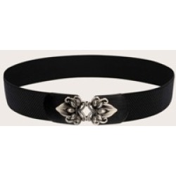 Vintage Buckle Wide Belt