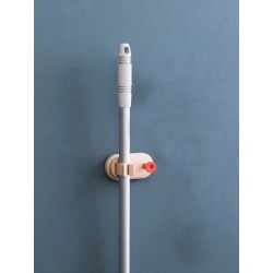 1pc Simple Wall Mounted Mop Clip