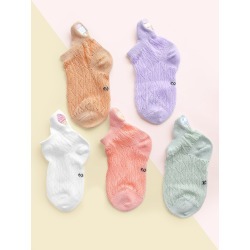 5pairs Baby Embroidery Socks