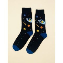 Planet Pattern Socks