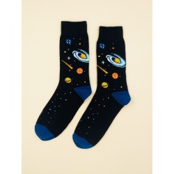 Planet Pattern Socks