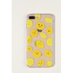 Lemon Pattern iPhone Case