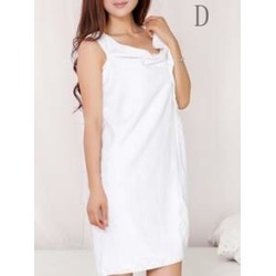 1pc Harness Vest Skirt Type Bath Towel