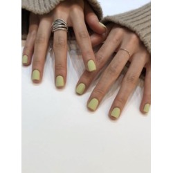 24pcs Solid Fake Nails