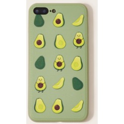 Avocado Pattern iPhone Case