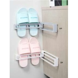 1pc Wall Mounted Shoe Storage Rack