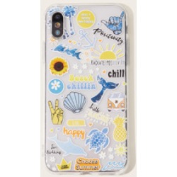 Beach Pattern iPhone Case