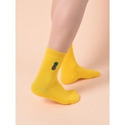 Men Pineapple Pattern Socks 1pair